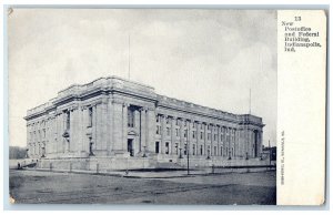 c1905's New Post Office And Federal Building Indianapolis Indiana IN Postcard