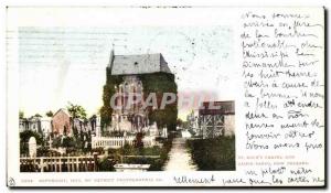Old Postcard St Roch's Chapel And Campo Santo New Orleans