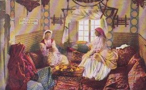 Algeria Women In A Turkish Sitting Room