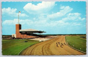 1969 Atlantic City New Jersey Race Course On Black Horse Pike Posted Postcard 