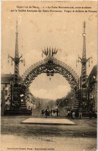 CPA NANCY - EXPO de NANCY - La Porte Monumentale (484150)