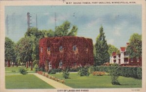 Round Tower Fort Snelling Minneapolis Minnesota 1951