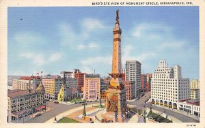 Bird's Eye View - Indianapolis, Indiana IN  