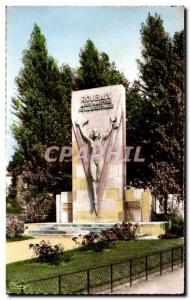 Old Postcard Roubaix (North) Monument of the Martyrs of the Resistance