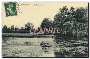 Old Postcard Bourg de Boulogne Lake Longchamps