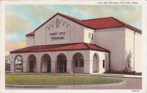 Oklahoma Fort Sill Theatre 1945
