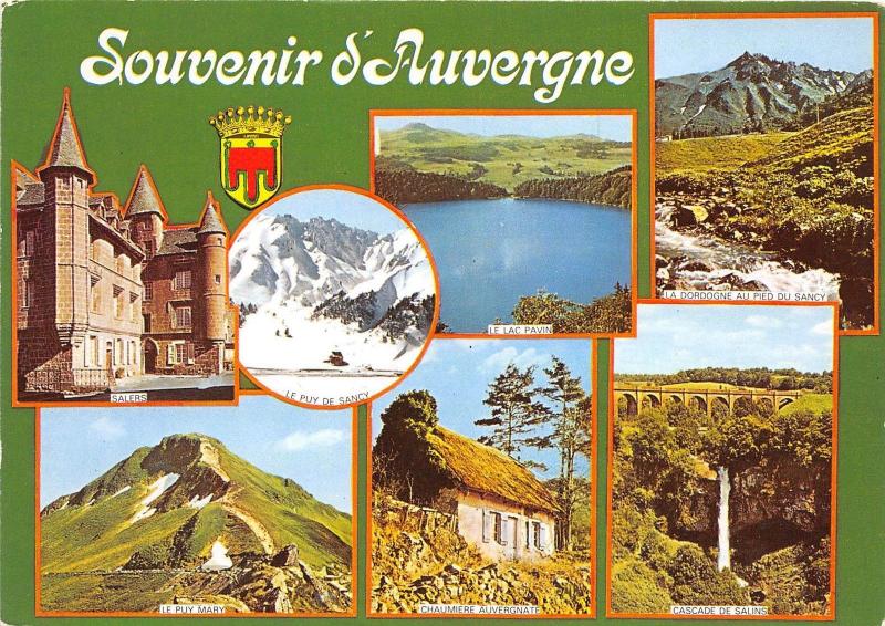 B50075 Auvergne multi vues    france