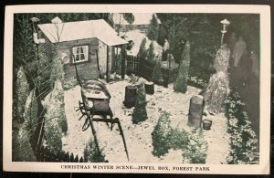 Vintage Postcard 1930's Jewel Box Greenhouse, Forest Pk, St. Louis,Missouri (MO)