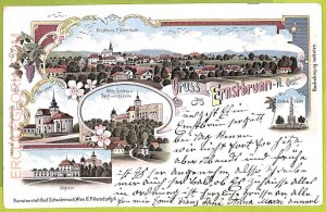 28438 - AUSTRIA - Postcards VINTAGE POSTCARD - Greetings from Ernstbrunn - 1900-