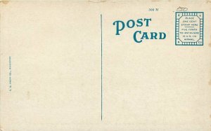 Benjamin Franklin C-1910 Hotel Holland roadside Paris Tennessee Postcard  6542