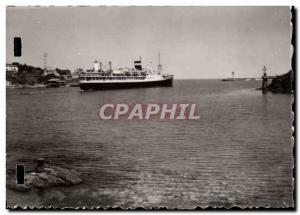 Port Vendres Old Postcard Output Ship El Mansour