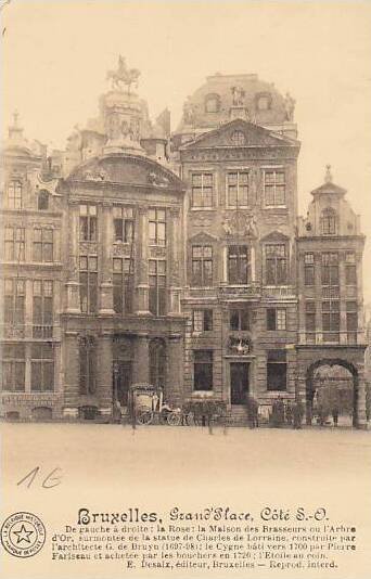 Belgium Brussels Grand' Place Cote S O