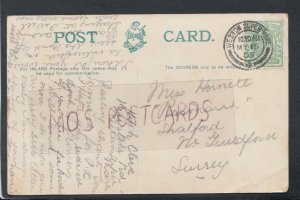 Genealogy Postcard - Hornett - Peasmarsh,Shalford, Nr Guildford, Surrey RF6192