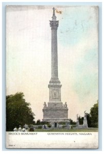 c1910 Brock Monument Queenston Heights Niagara Falls Canada Antique Postcard