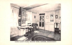 Louisa Alcott's Room in Concord, Massachusetts Orchard House.