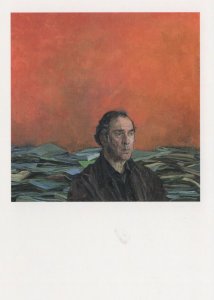 Harold Pinter Playwright Actor National Portrait Gallery Postcard