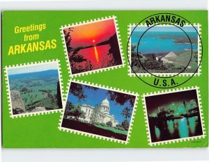 Postcard Greetings from Arkansas