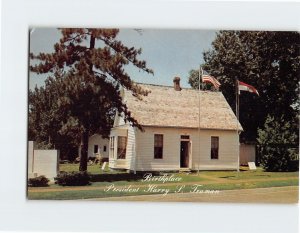 Postcard Birthplace, President Harry S. Truman, Lamar, Missouri