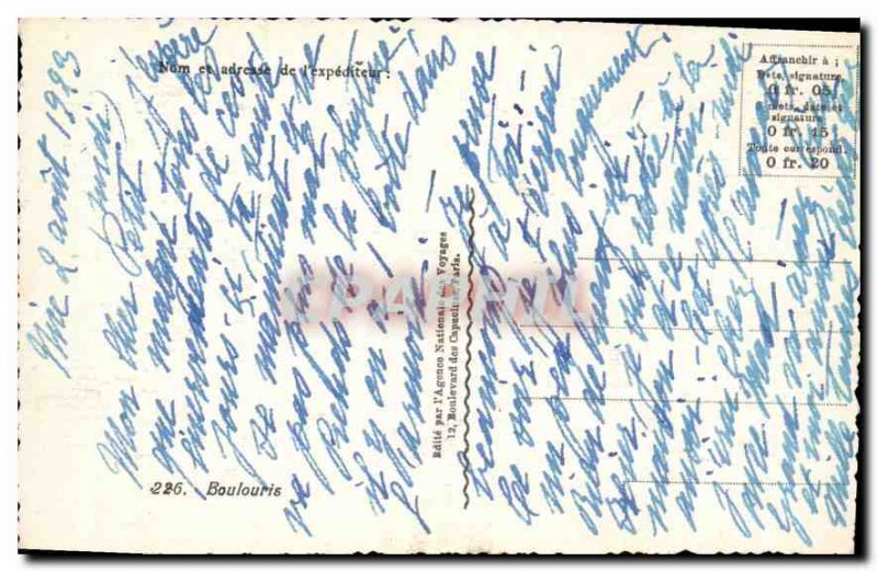 Postcard Old Boulouris