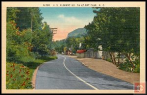 U.S. Highway No. 74 at Bat Cave, N.C.