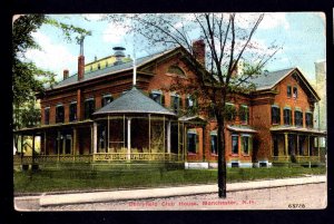 New Hampshire MANCHESTER Derryfield Club House pm1912 ~ DB