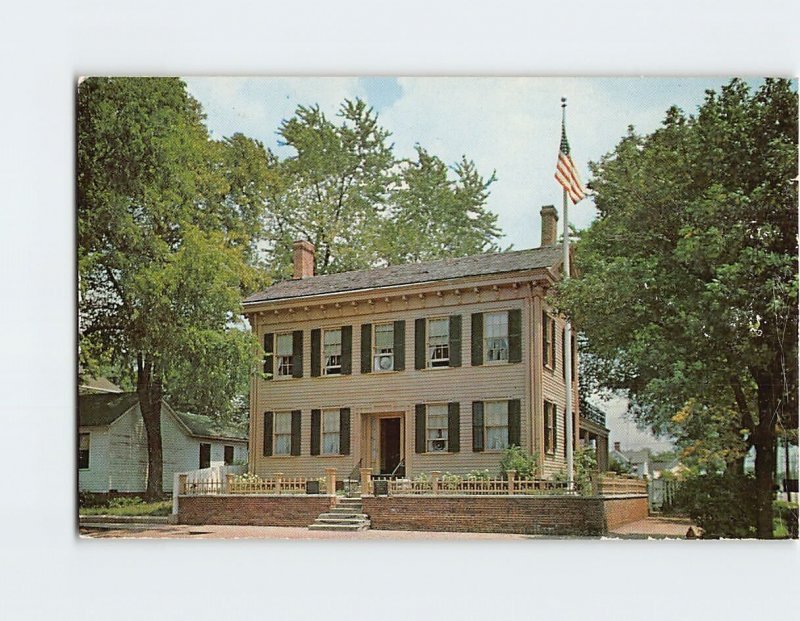 Postcard Abraham Lincoln's Home, Springfield, Illinois