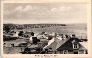 RENARD, Que, Canada  RIVIERE au RENARD, GASPE   c1930s   Postcard