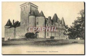 Old Postcard Chateau de La Rochefoucauld set View
