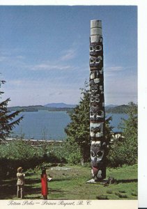 Canada Postcard - Totem Poles - Prince Rupert - British Columbia - Ref 20463A