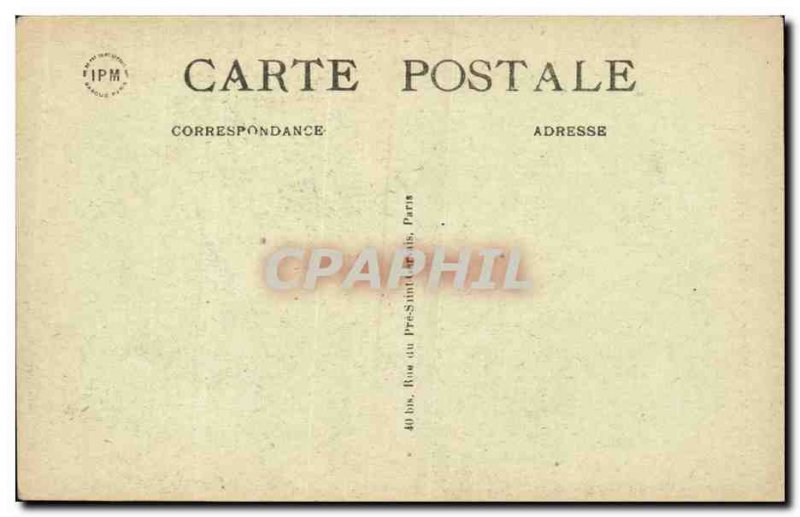 Paris Old Postcard Bastille Square July Column