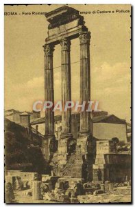 Old Postcard Roma Foro Romano