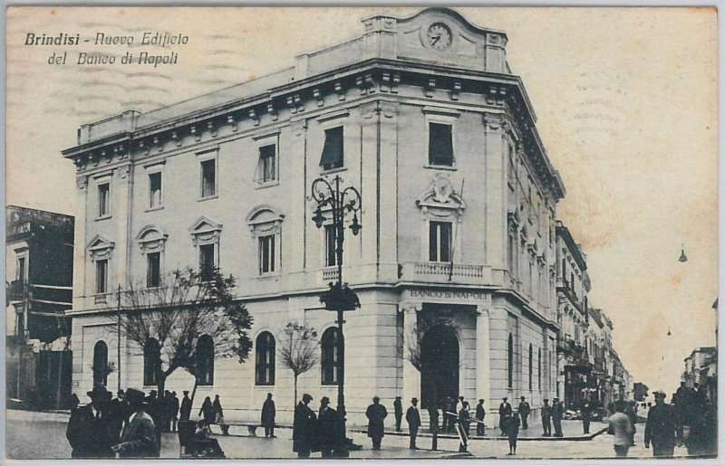 Vintage POSTCARD - CITY TOAST - BANK OF NAPLES-