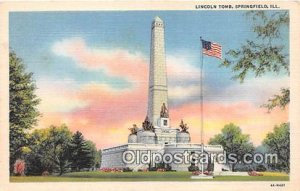 Lincoln Tomb Springfield, IL, USA Unused 