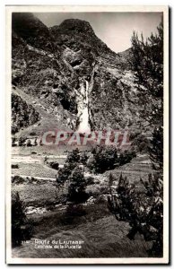 Old Postcard Route Du Lautaret Cascade De La Pucelle