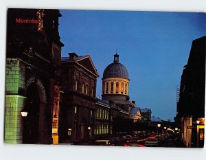 Postcard Bonsecours Market Buildings, Montreal, Canada