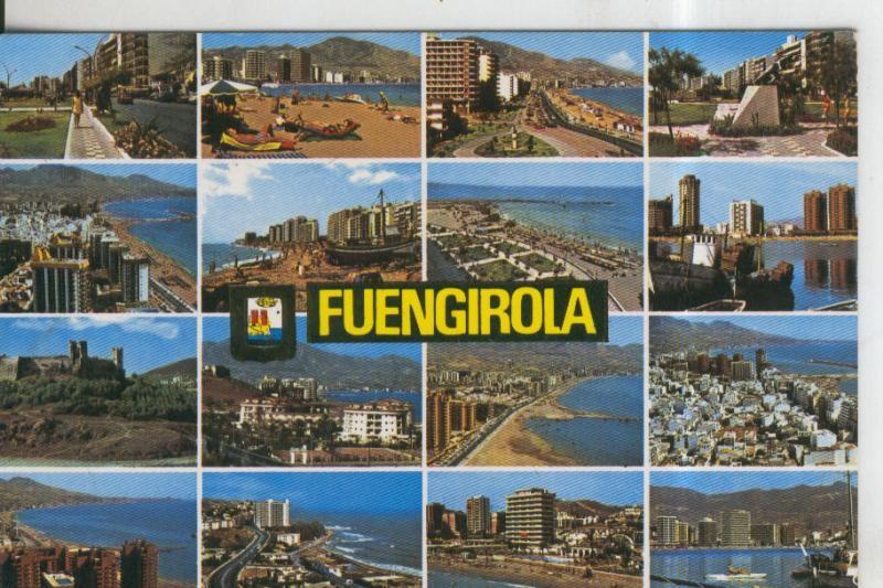 Postal 009815: Vistas varias de Fuengirola en Malaga