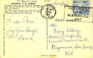 Canada - QC, Montreal. Night View, Downtown