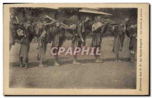 Old Postcard Negro Male black PP Missions of the Holy Spirit The chore stones