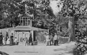 Leeuwarden Netherlands Prinsentuin City Park Antique Postcard J80281