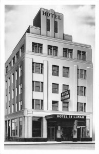 G35/ Long Beach California Postcard RPPC c1940s Ocean Blvd hotel Stillman