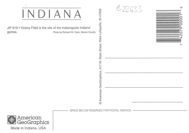B22633 Stades Estade Stadium Indiana Victory Field