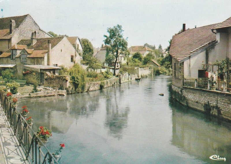 MARNAY, France - Vintage POSTCARD