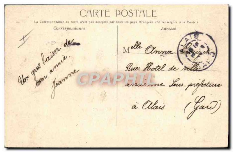 Old Postcard Army Nimes Quartier d & # 39artillerie