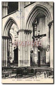 Rouen - Cathedral Christ - Old Postcard