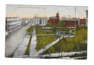 PLAZA EL PASO, Texas, PU-1912; San Jacinto