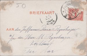 Netherlands Leiden Vintage Postcard 09.37