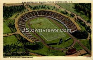 Bowman Gray Memorial Stadium in Winston-Salem, North Carolina