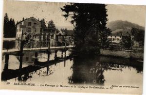 CPA BAR-sur-AUBE - Les vannages de mathaux et la montagne (197136)