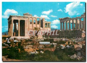 Postcard Modern Athens Acropolis the Erachtheion