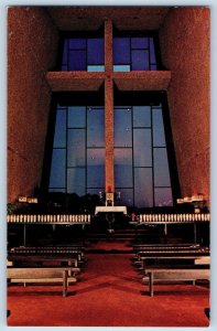 Sedona Arizona Postcard Chapel Holy Cross Exterior Building 1960 Vintage Antique